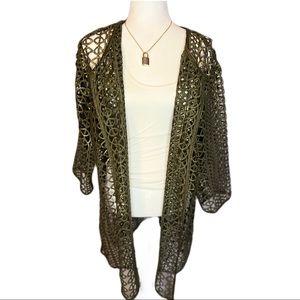 Chico’s Open Lace Jacket